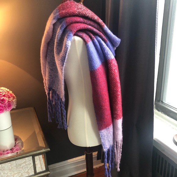 NWT Savida Olivia Check Scarf - Picture 4 of 10